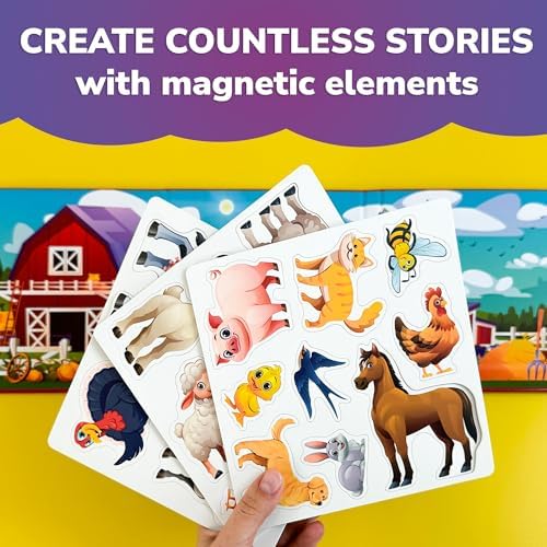 Magnetic Puzzles for Toddlers 3-5 - Kids Travel Toys for Boys and Girls - Image 5