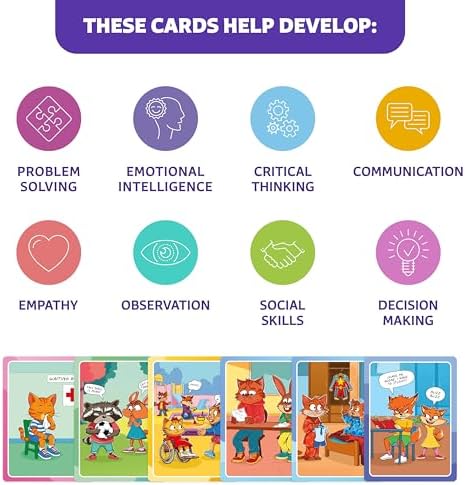 Who What Why Mega Pack Conversation Cards, Speech Therapy Game, Ages 4+ - Image 6