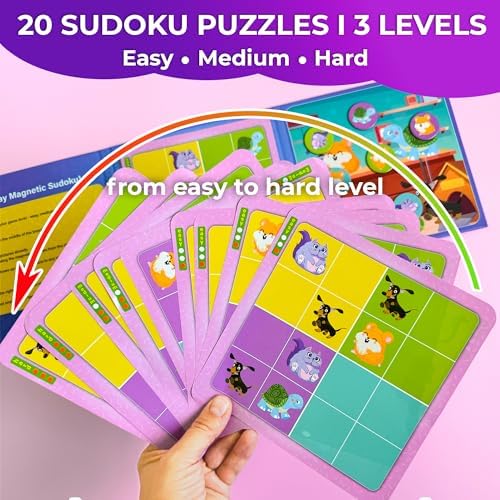 Magnetic Puzzles for Toddlers 3-5 - Kids Travel Toys for Boys and Girls - Image 3