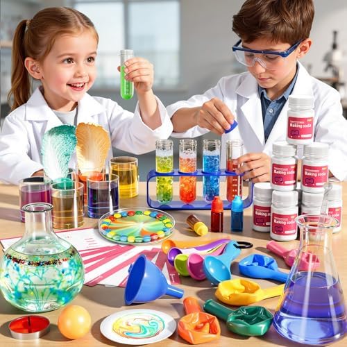 Science Kit with 220+ Science Lab Experiments, DIY STEM Educational Learning Scientific Tools for 3 4 5 6 7 8 9 10 11 Years Old Boys Girls Kids Toys - Image 2