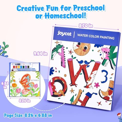 JoyCat Paint with Water Coloring Books for Toddlers (Alphabet) - Image 6