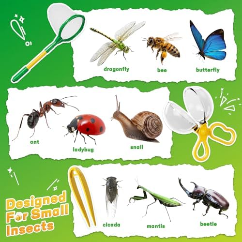 Kids Bug Catcher Kit Outdoor Explorer Set Educational Nature Toy Ages 3-12 - Image 5