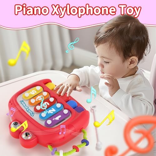 usrela 4 in 1 Baby Toys for 12 18 Month, Toy for Baby Birthday Gift for 1 2 - Image 5