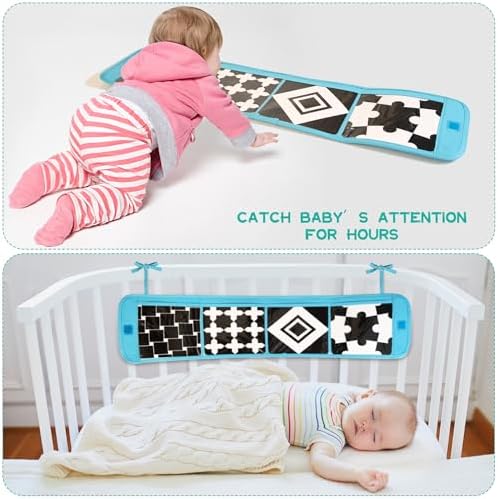 WOODMAM Montessori Toys for Babies 0-6 Months, 9 in 1 Educational Play Kit - Image 4