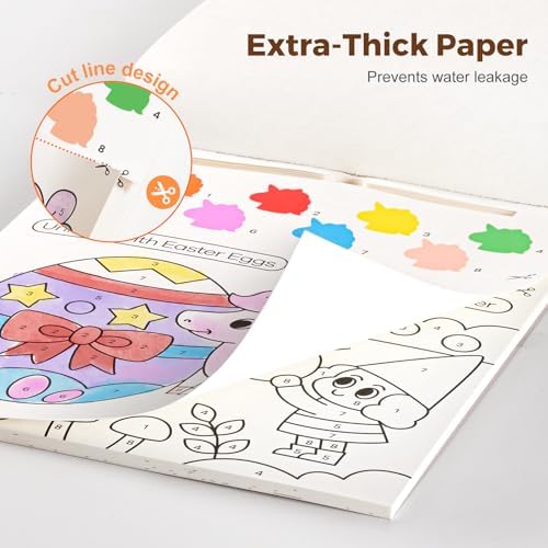 Jar Melo Paint with Water Books for Toddlers, Unicorns - Image 2