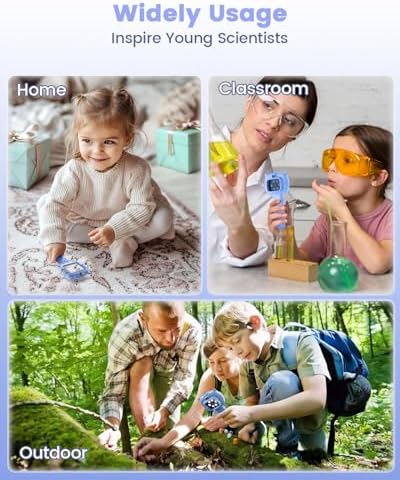 Kids Microscope Outdoor Toys - Handheld Microscopes Autofocus - Image 6