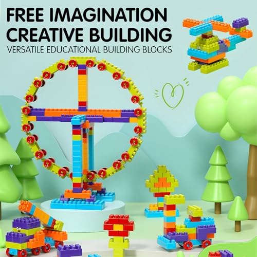 Building Blocks for Toddlers, Kids Interlocking Toys - Image 6
