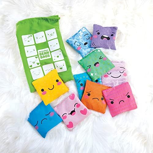 Educational Insights My Feelings Bean Bags - Social Emotional Learning Activities for Preschool, Toddler Sensory Toys & Therapy Games, Calm Down Corner Must Haves, Calming Toys for Kids Ages 3+ - Image 3