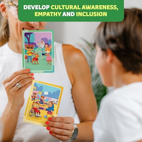 Who What Why Diversity Conversation Cards for Kids, SEL Game, Ages 4+ - Image 5