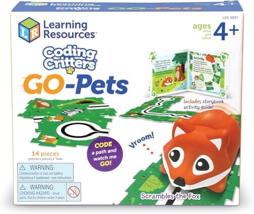 Learning Resources Coding Critters Go Pets Scrambles the Fox Coding Robot - Image 4