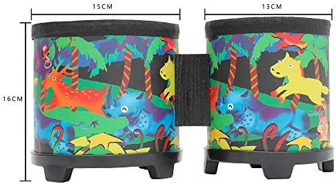 Ubblove Bongo Drums Set for Kids: Percussion Floor Tom Drum for Children - Image 4
