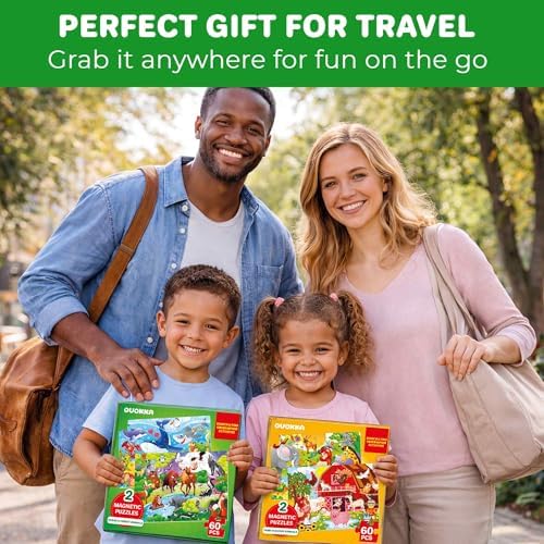 Magnetic Puzzles for Toddlers 3-5 - Search and Find 2 Pack, 60 Pieces - Image 5