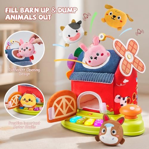 Farm Animals Toys for 1 Year Old Boy Girl,Birthday Gifts for 1 Year Old Boy - Image 4