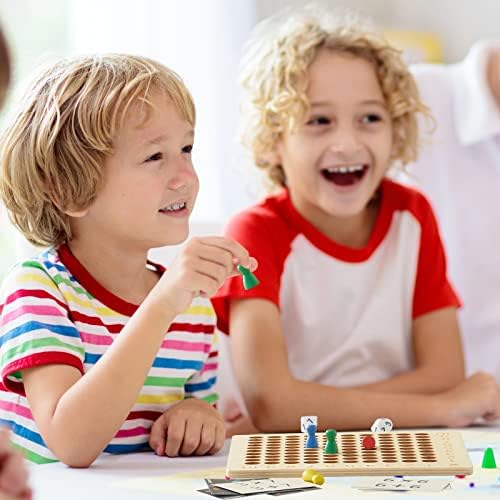 Asweets 2 in 1 Wooden Montessori Multiplication Addition Board Game 1 Pc - Image 6