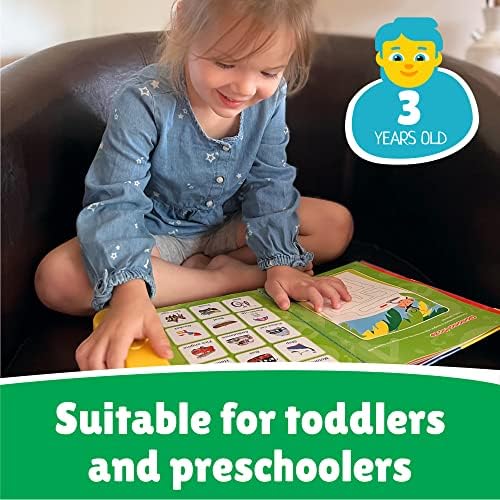 Preschool Learning Activities Book – Interactive ABC Sound Book, Toddler Learning Toy for Kids Ages 3+, Educational Alphabet Toy for Boys and Girls. - Image 6