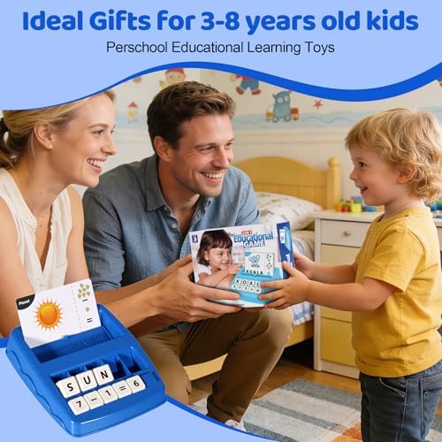 Montessori Matching Letter Game Toys for 3 4 5 Year Old Boy Girl Gifts Kids - Image 7