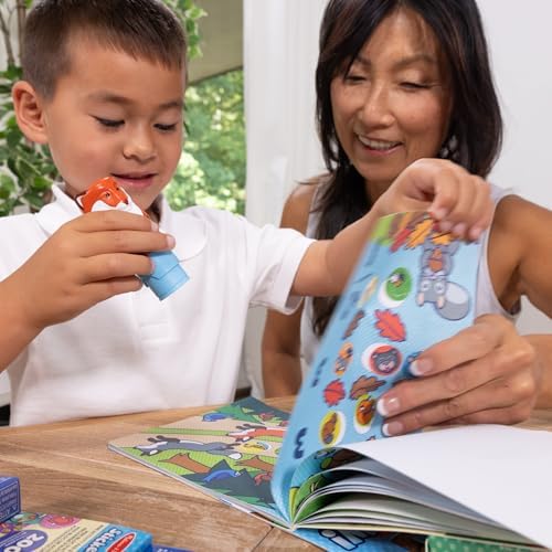 Melissa & Doug Sticker Wow!™ Fox Bundle: 24-Page Activity Book, Refillable Sticker Stamper, Mini Pad, 500 Stickers, Arts and Crafts for Kids Ages 3+ (Pack of 2) - Image 6