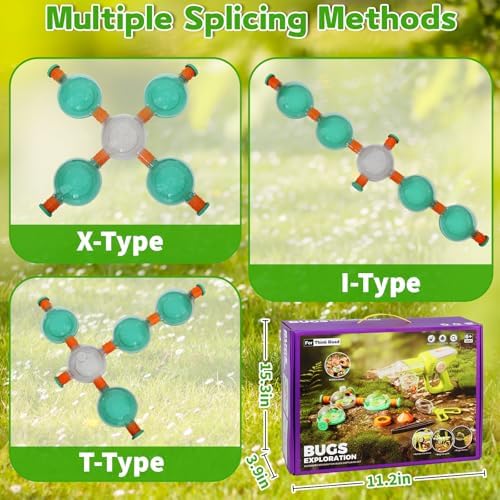 Bug Catcher for Kids 3-5, Bug Vacuum Toys Set，Summer Outdoor Explorer Kit - Image 6