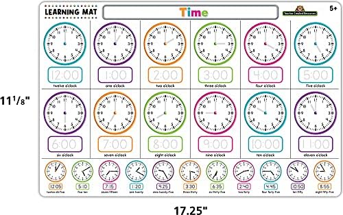Teacher Created Resources Time Learning Mat (TCR21023) - Image 5