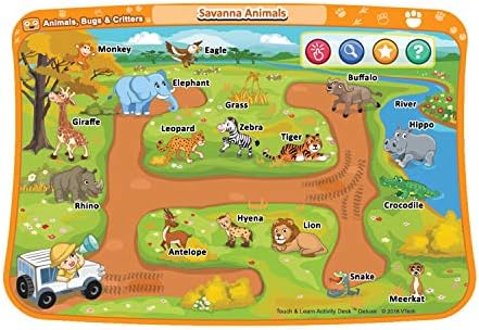 VTech Touch and Learn Activity Desk Deluxe Expansion Pack - Animals, Bugs and Critters - Image 4