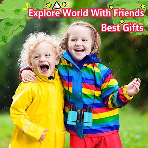 Kids Binoculars Ages 3-12 with Compass & Whistle - Image 5