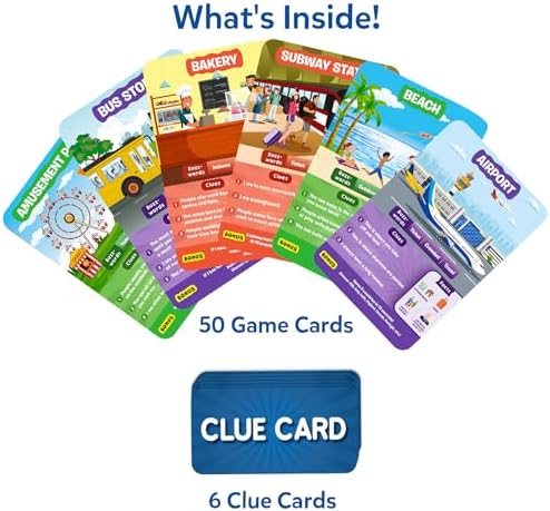 Skillmatics Guess in 10 Around Town – Card Game for Kids & Families - Image 2