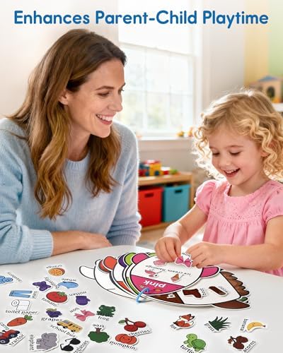 Montessori Busy Book Color Sorting Toys for Kids Ages 3+, Preschool Learning Activities & Educational Toys, Children Quiet Book with Sensory Fine Motor Skills Matching Games for Boys Girls - Image 5