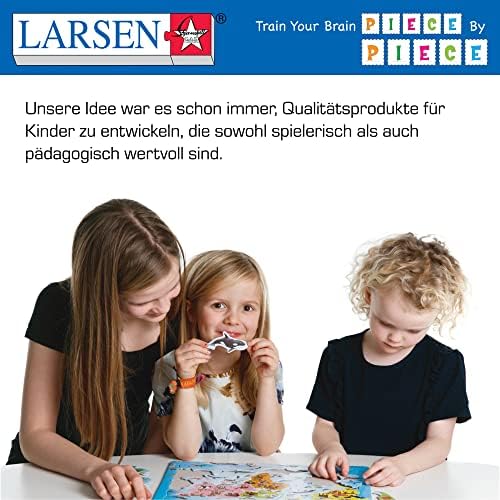 Larsen Puzzles Germany Political Puzzle (70 Pieces) - Image 2