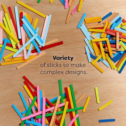 HABA Stabix Wooden Arranging and Matching Game: Montessori Toys for 3+ Year Old, Fine Motor Games Activity & Preschool Learning Toys - Image 6