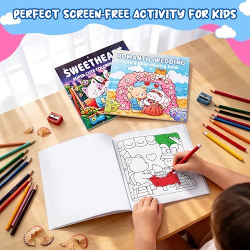 CMTOOP Fun Coloring Books for Kids Ages 3+, Set of 2 - Image 5