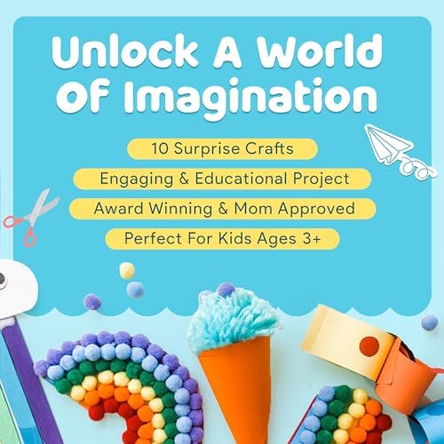 Mumaloo Arts and Crafts Kit for Kids – 10 Projects Ages 4–8 - Image 2
