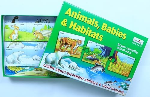 CREATIVE EDUCATIONAL Pre-School Animal Babies and Habitats - Image 7