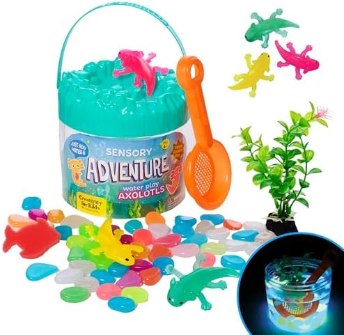 Creativity for Kids Sensory Adventure Axolotls Kit | Dig, Squish & Explore | Screen-Free Outdoor Activity for Kids & Summer Activities for Kids (Ages 4+) by CreativityforKids
