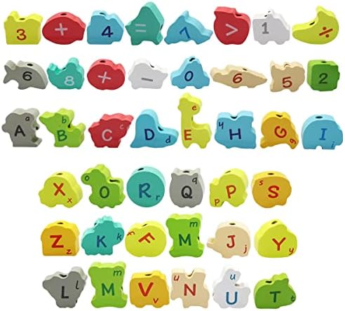 BMTOYS Wooden Lacing Beads Montessori Educationa Threading Learning Toys for 3+ Year Olds Preschool Activities Stringing Toys for Boys Girls - Image 7