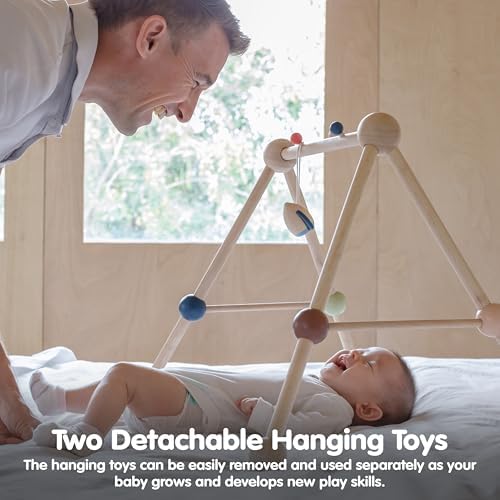 PlanToys® Play Gym Wooden Baby Activity Toy Orchard Montessori Kids Sensory - Image 5