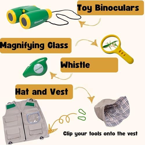 Bug Catcher for Kids – 63 PCS Bug Catching Kit, Kids Bug Catching Kit, Bug Catcher Kit, Insect Catcher for Kids, Insect Cage, Outdoor Toddler Toys for Backyard, Outdoor Toddler Toys - Image 5