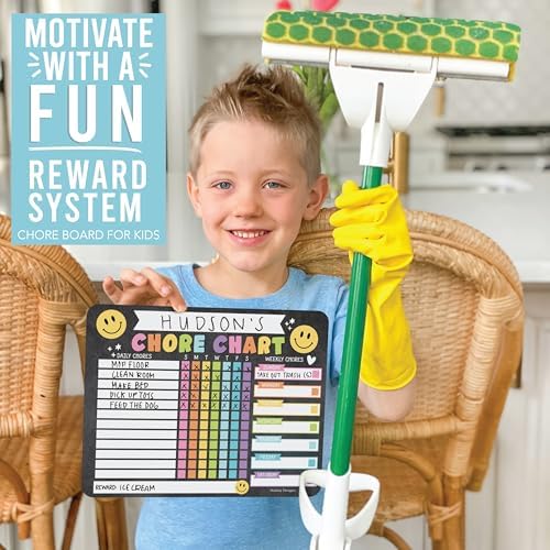 Magnetic Chore Chart for Kids Dry Erase Reward Chart for Home and Classroom - Image 6