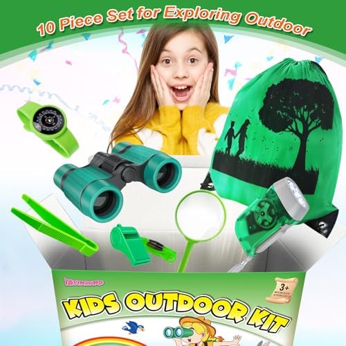 Kids Explorer Kit & Bug Catcher Kit, 7 Pcs Kids Outdoor Exploration Set - Image 2