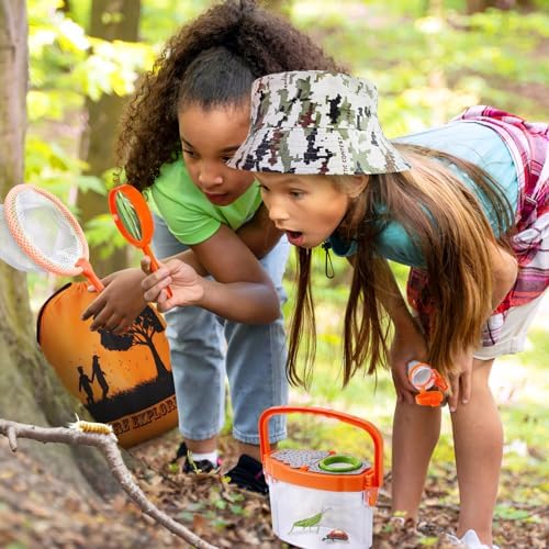 ESSENSON Bug Catcher and Kids Explorer Kit, Outdoor Bug Catching Explorer Adventure Kit with Binoculars, Summer Outdoor Toys for Kids Ages 4-8 - Image 6