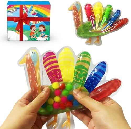 Color Sorting Toys for Toddlers, Easter Basket Stuffers, Squeeze Sensory Fidget Toys, Fine Motor Skills Toy, Montessori Learning Toys for Preschool Learning Activitie, Sensory Toy for Kids 3+ & Adults by GYsomer