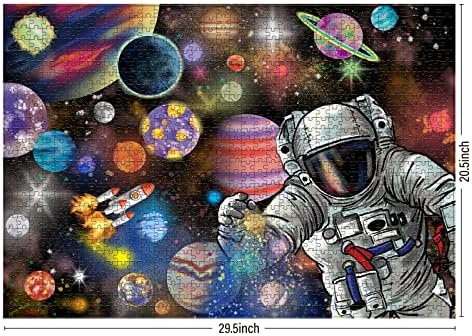 Antelope - 1000 Piece Puzzle for Adults, Space Travel Jigsaw Puzzle 1000 Pieces by Lynn Weilin, 29.5In x 20.5In, Thick, Sturdy Pieces, Planets in Space Jigsaw Puzzle - Image 3