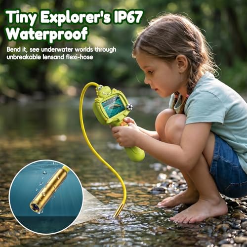 Kids Borescope Camera Toy with Light -STEM Science Educational Toy for 3 4 5 6 7 8 Years Old Boys & Girls Birthday Gift-Discovery & Exploration Toddler Young Child-650mAh Battery Included - Image 5