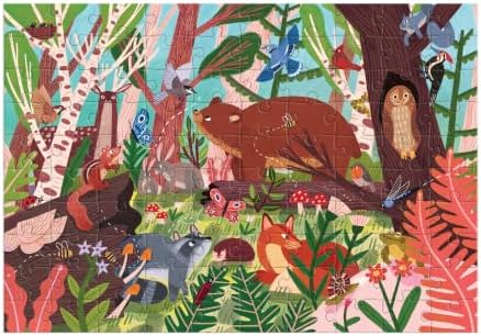 Mudpuppy - Woodland World 100 Piece Jigsaw Puzzle for Kids - Image 4