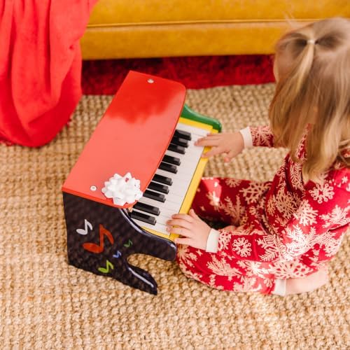 Melissa & Doug Learn-to-Play Piano with 25 Keys and Color-Coded Songbook Toy Piano Kids, Toddler Toys for Ages 3+ - Image 6