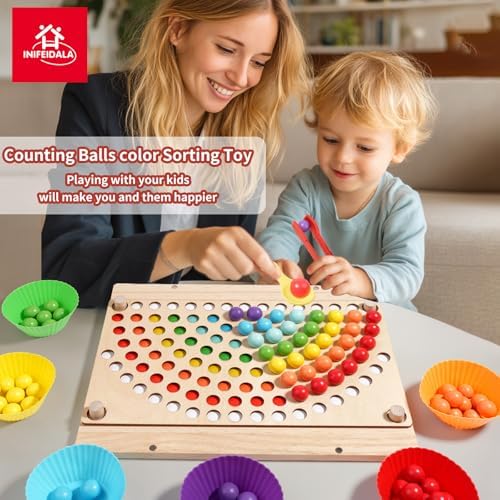 INIFEIDALA Montessori Toys for 3 4 5 Year Old,Gifts for Toddlers - Image 4