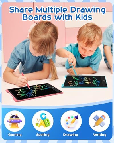 cimetech 2 Pack LCD Writing Tablet for Kids, Doodle Board Drawing Pad - Image 2