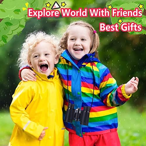 Kids Binoculars Ages 3-12 with Compass & Whistle - Image 5