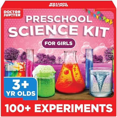 Doctor Jupiter Preschool Science Kit for Girls Ages 3-5, Birthday Gift by DoctorJupiter