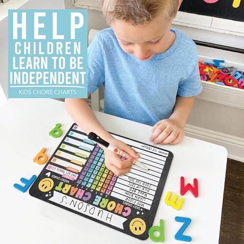 Magnetic Chore Chart for Kids Dry Erase Reward Chart for Home and Classroom - Image 3