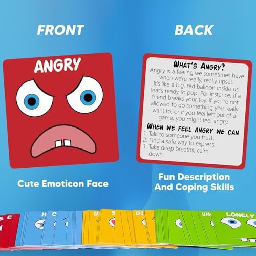 Garybank Emotion Cubes Game for Kids Develop Social Skills, Ages 5+ - Image 5